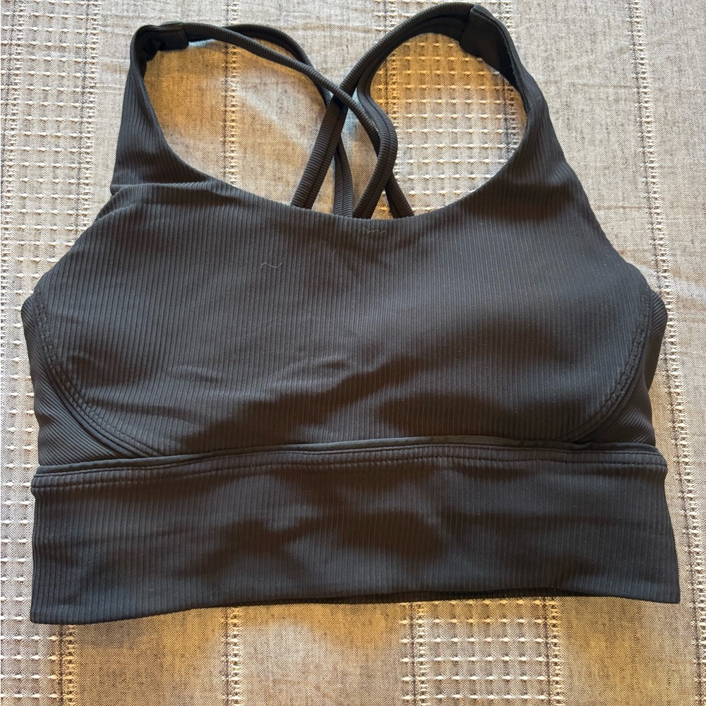 Lululemom Women's Black Sports Bra